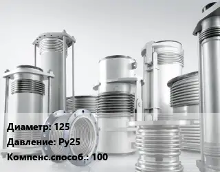 Компенсатор 125 Ру25 100